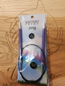 Knitter's Pride Zing fixed needles