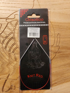 Chiaogoo SS Red Circular 9 and 12 inch